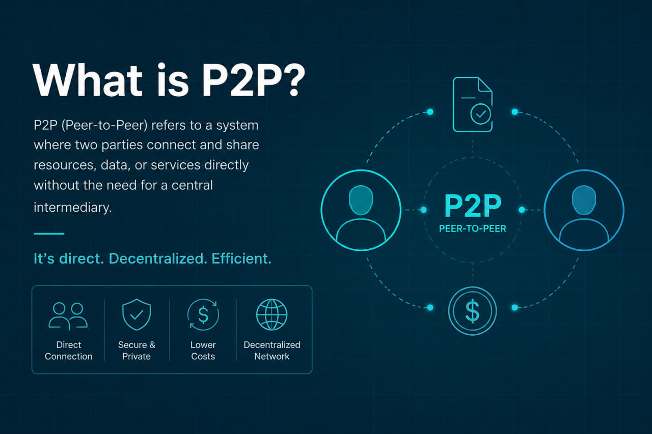 What is P2P peer-to-peer system explained